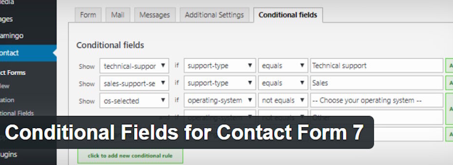 CF7 Conditional Fields